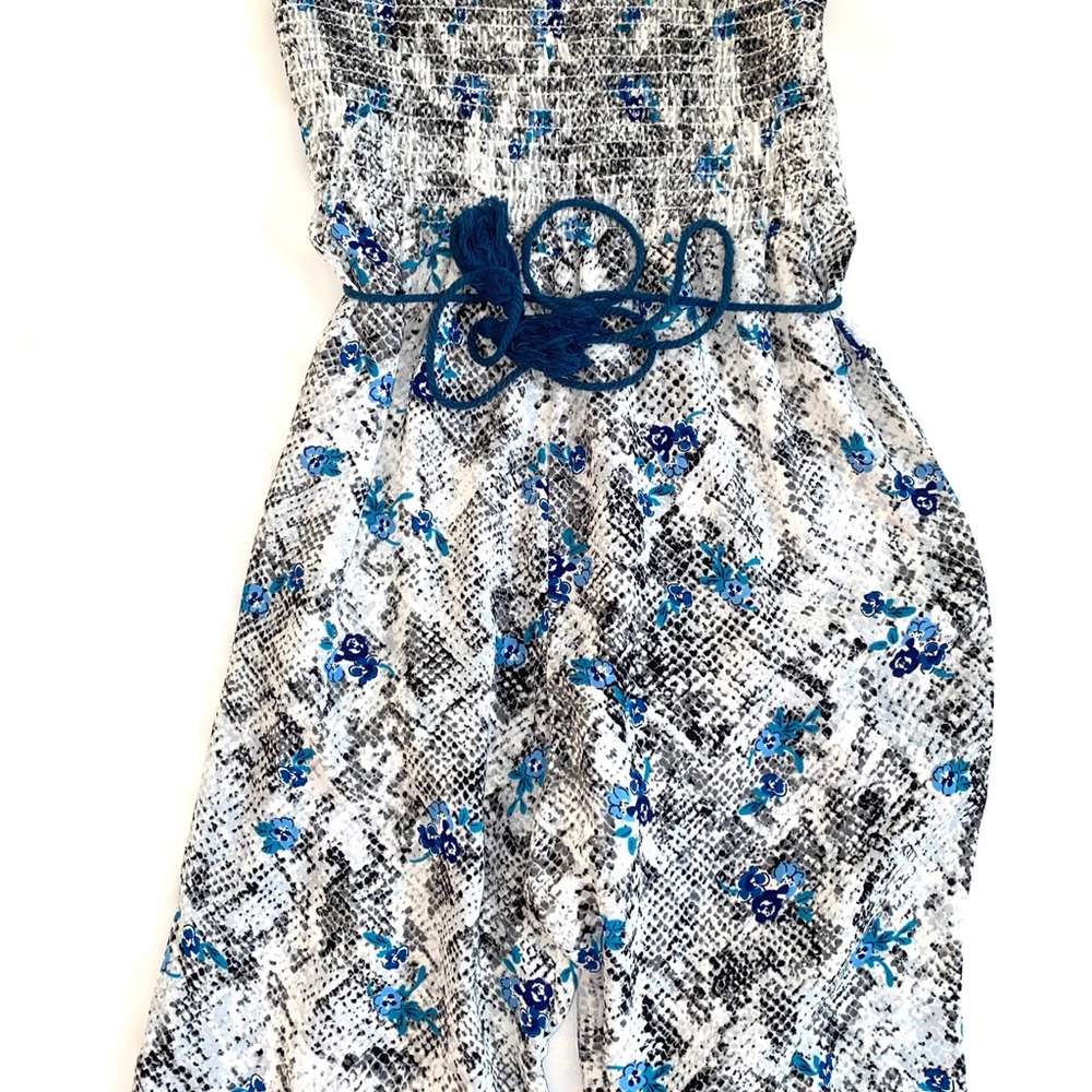 vintage havana snakeskin jumpsuit